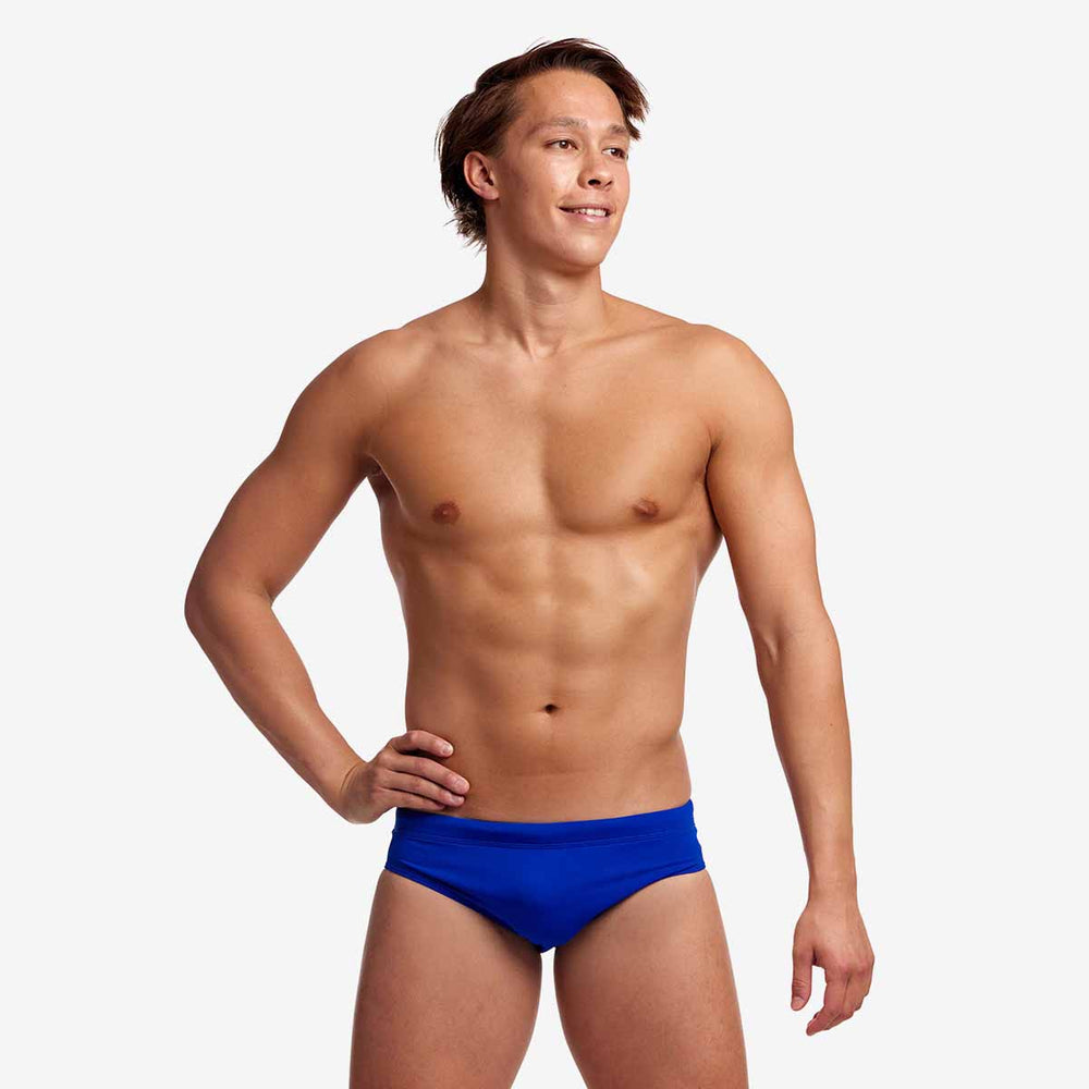 Funky Trunks Mens Still Speed Classic Brief - Royal | Allens Of Kingsbury
