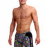 Funky Trunks Mens Bits Of Peace Training Jammer - Multi
