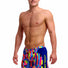 Funky Trunks Mens Fault Lines Training Jammer - Multi