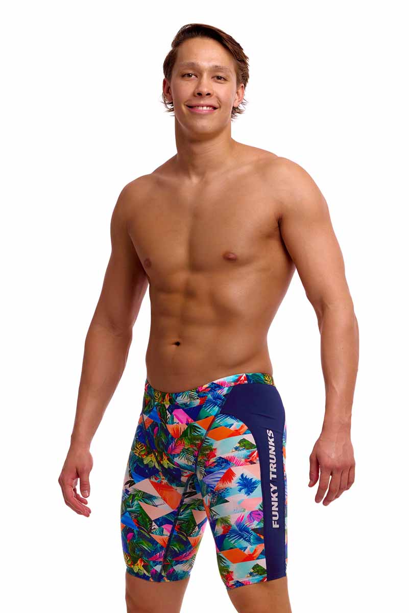 Funky Trunks Mens Palm Prism Training Jammer - Multi | Allens Of Kingsbury
