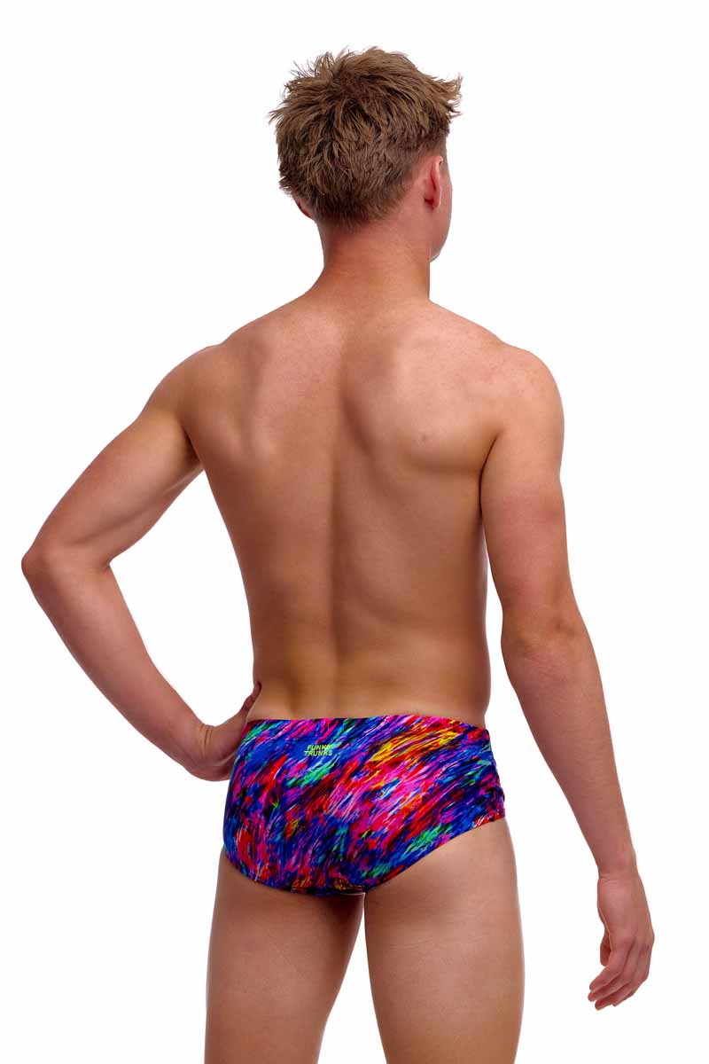 Funky Trunks Boys Big Bang Sidewinder Trunks - Multi | Allens Of Kingsbury
