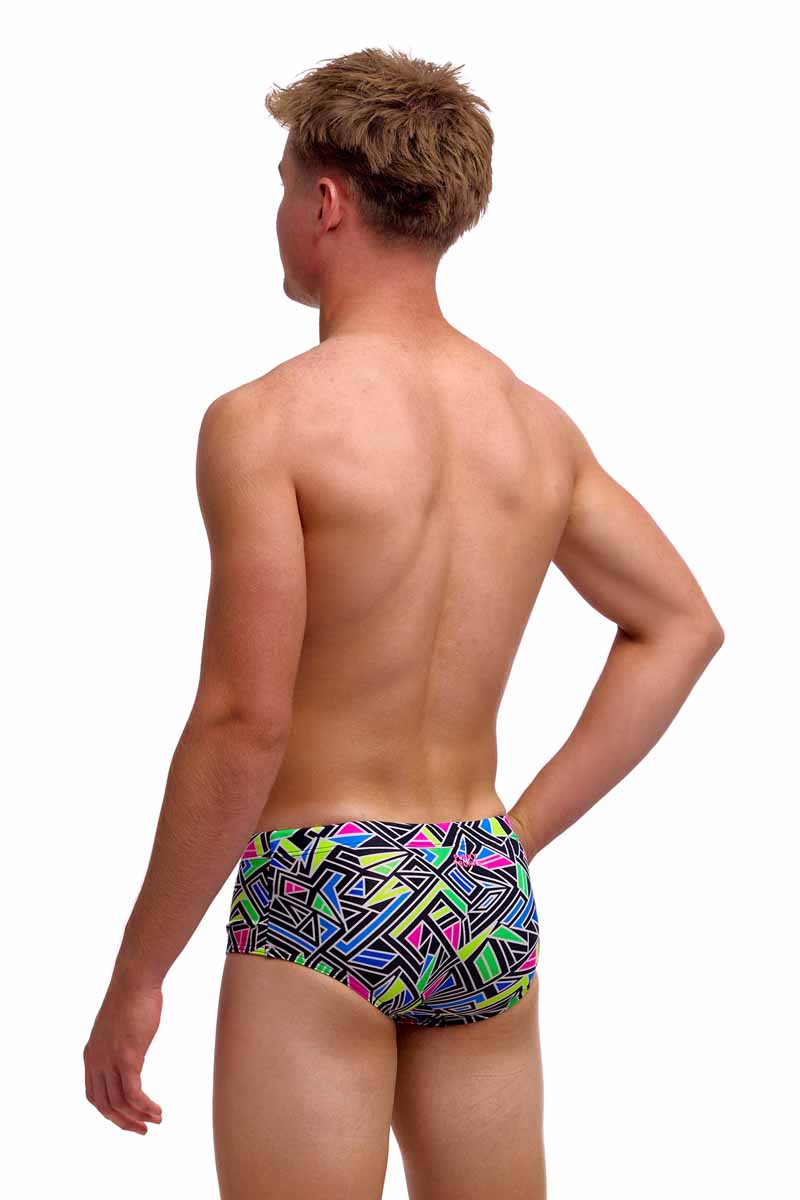 Funky Trunks Boys Bits Of Peace Sidewinder Trunks - Multi | Allens Of Kingsbury