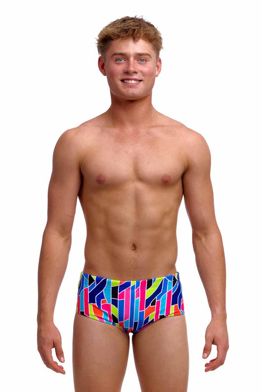 Funky Trunks Boys Fault Lines Sidewinder Trunks - Multi | Allens Of Kingsbury 801