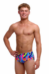 Funky Trunks Boys Fault Lines Sidewinder Trunks - Multi | Allens Of Kingsbury