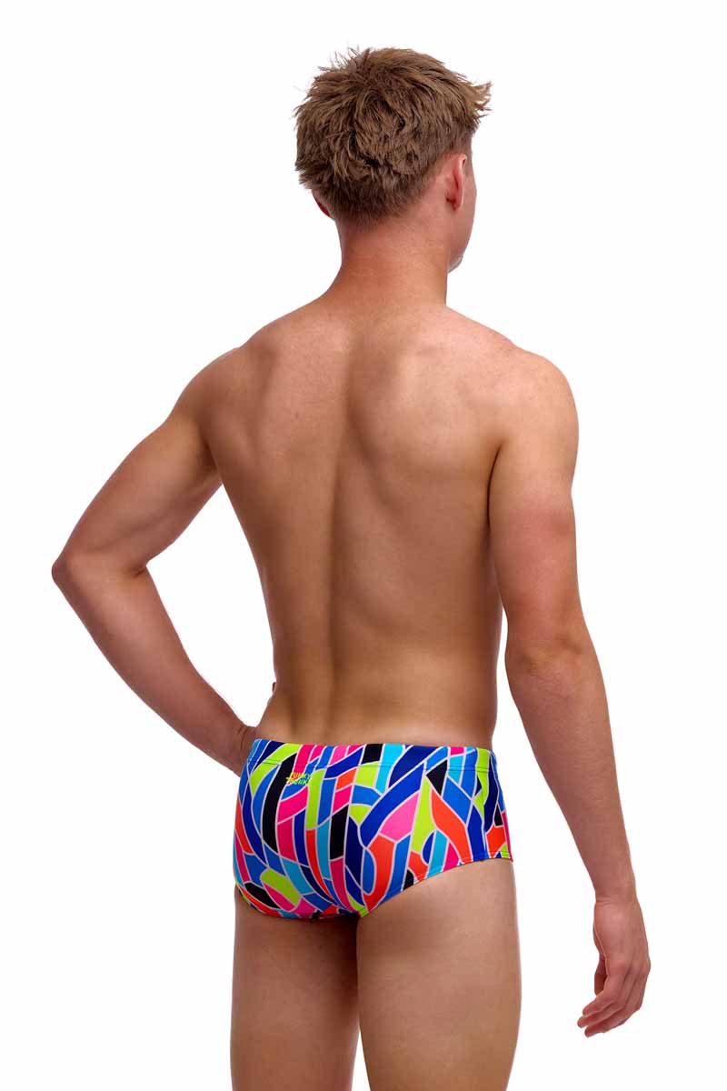 Funky Trunks Boys Fault Lines Sidewinder Trunks - Multi | Allens Of Kingsbury