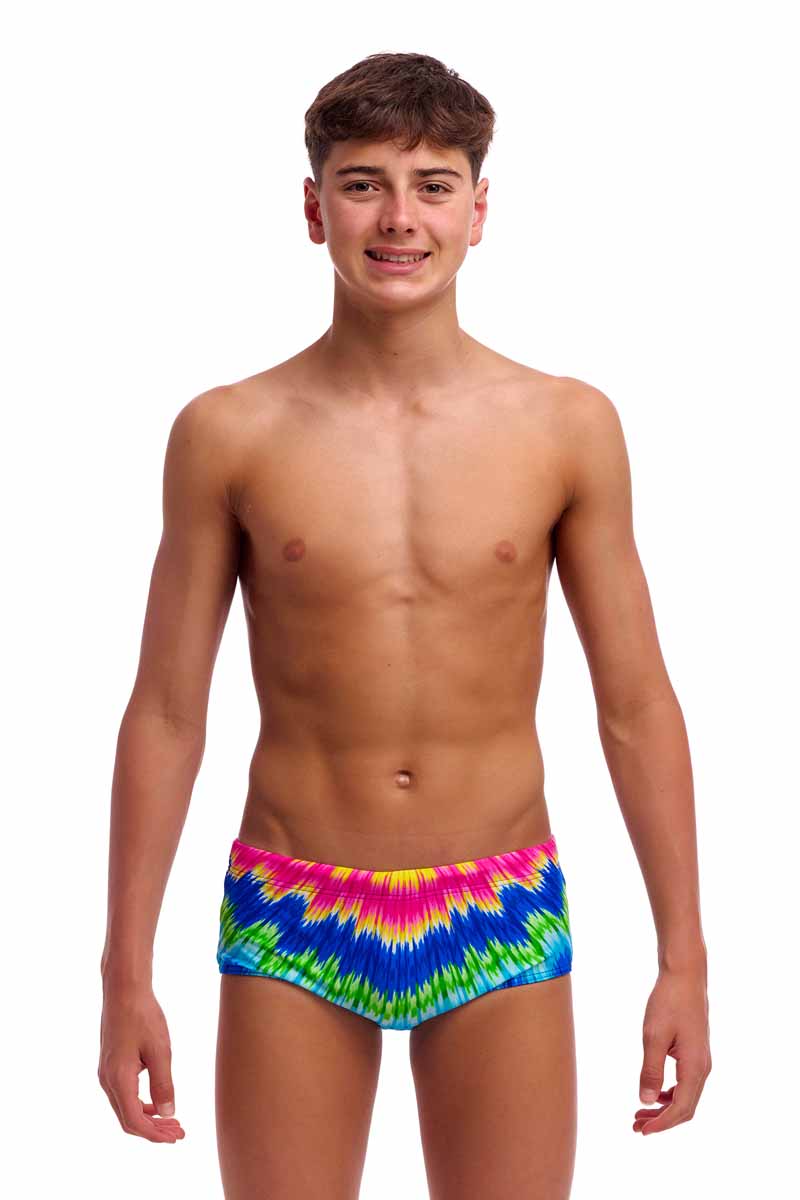 Funky Trunks Boys Fly Time Sidewinder Trunks - Multi | Allens Of Kingsbury