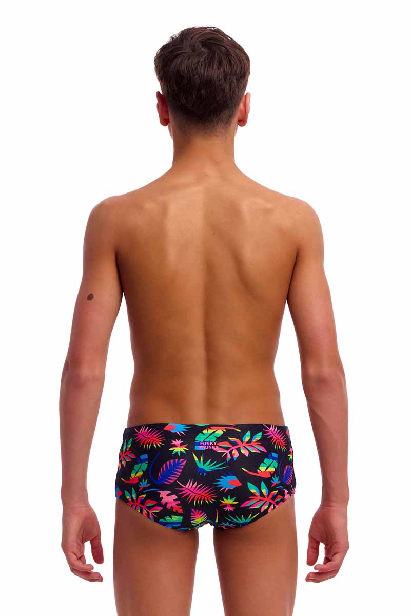 Funky Trunks Boys Lost Leaf Sidewinder Trunks - Multi | Allens Of Kingsbury