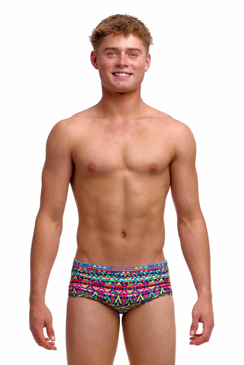 Funky Trunks Boys Packed Up Sidewinder Trunks - Multi | Allens Of Kingsbury