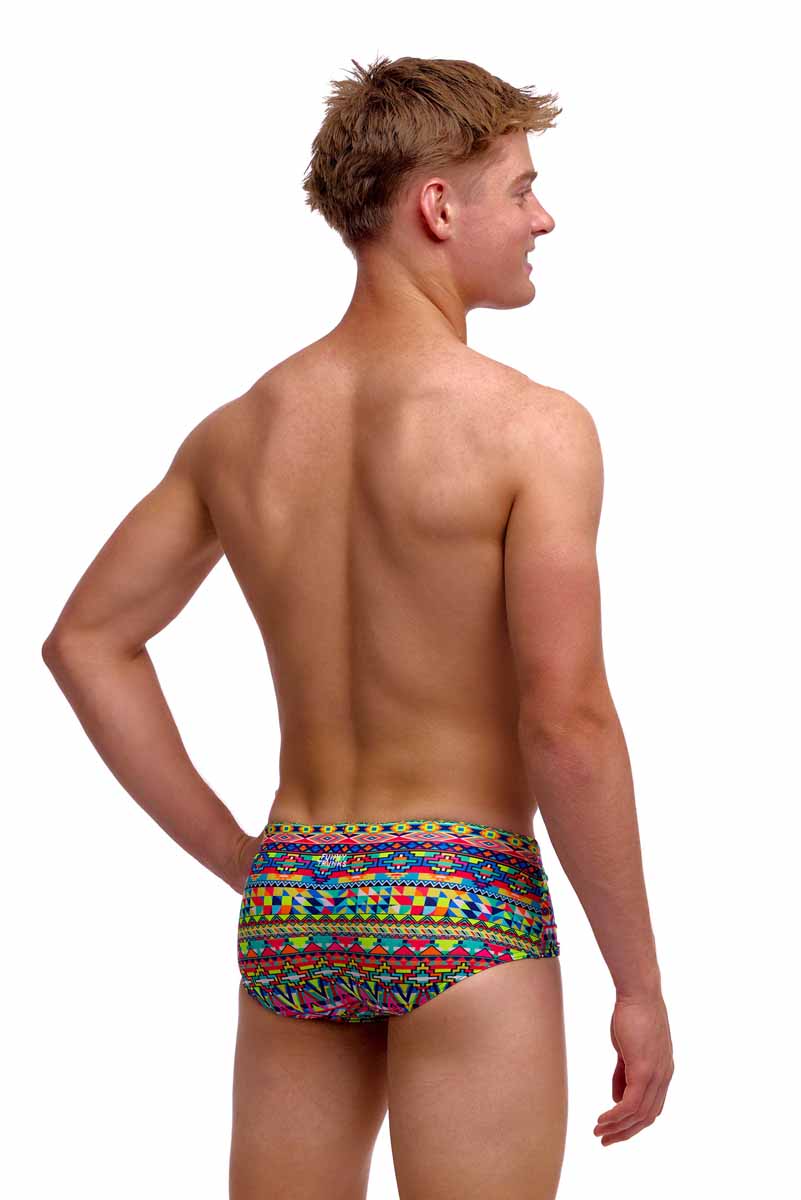 Funky Trunks Boys Packed Up Sidewinder Trunks - Multi | Allens Of Kingsbury