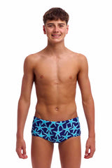 Funky Trunks Boys See Stars Sidewinder Trunks - Navy/Blue | Allens Of Kingsbury