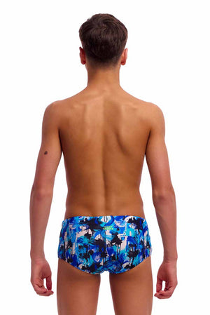 Funky Trunks Boys You Messer Sidewinder Trunks - Multi | Allens Of Kingsbury