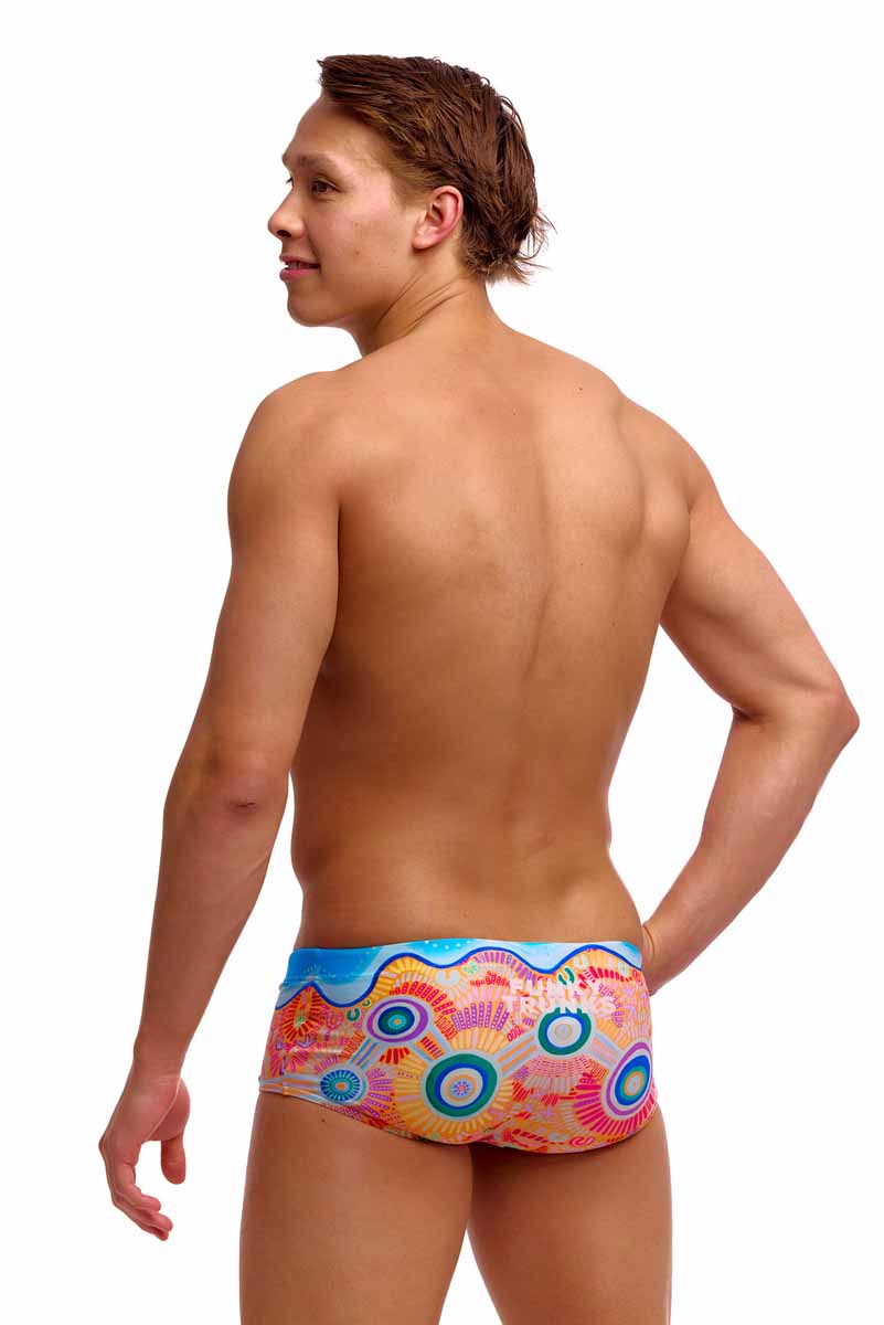 Funky Trunks Mens Kulin Colour Sidewinder Trunk - Multi | Allens Of Kingsbury