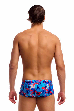 Funky Trunks Mens Messy Messy Messy Sidewinder Trunk - Multi | Allens Of Kingsbury