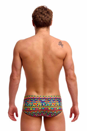 Funky Trunks Mens Packed Up Sidewinder Trunk - Multi | Allens Of Kingsbury