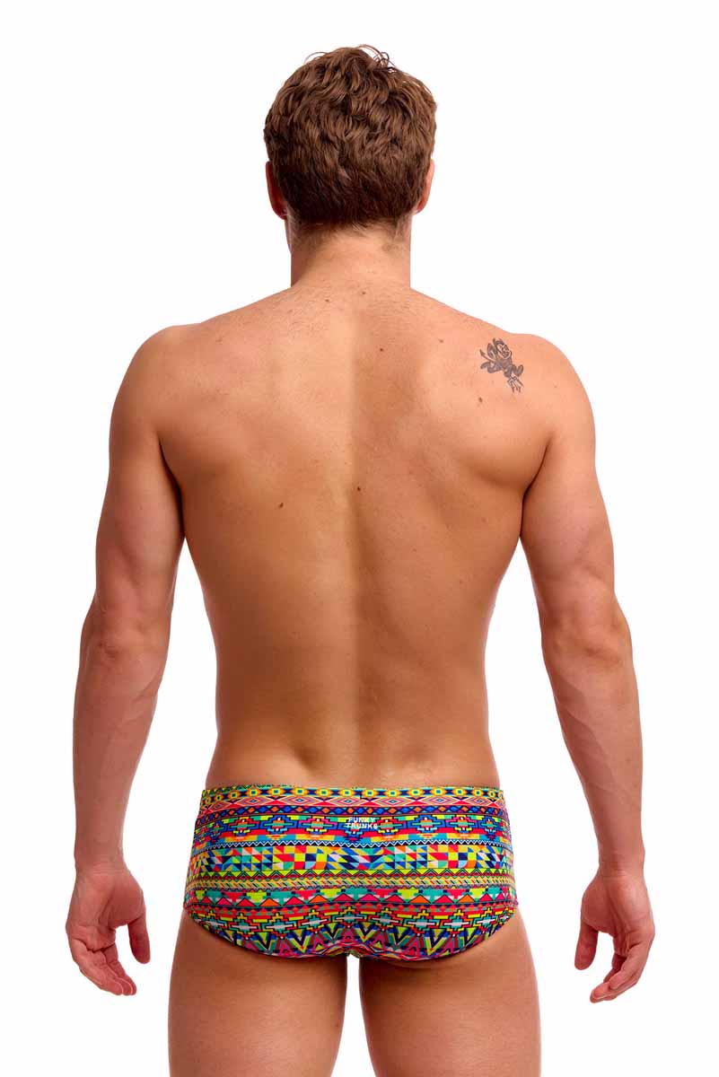 Funky Trunks Mens Packed Up Sidewinder Trunk - Multi | Allens Of Kingsbury