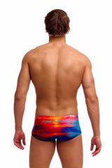 Funky Trunks Mens Sunset Delight Sidewinder Trunk - Multi | Allens Of Kingsbury