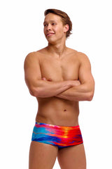 Funky Trunks Mens Sunset Delight Sidewinder Trunk - Multi | Allens Of Kingsbury
