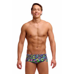 Funky Trunks Mens Bits Of Peace Classic Trunk - Multi | Allens Of Kingsbury