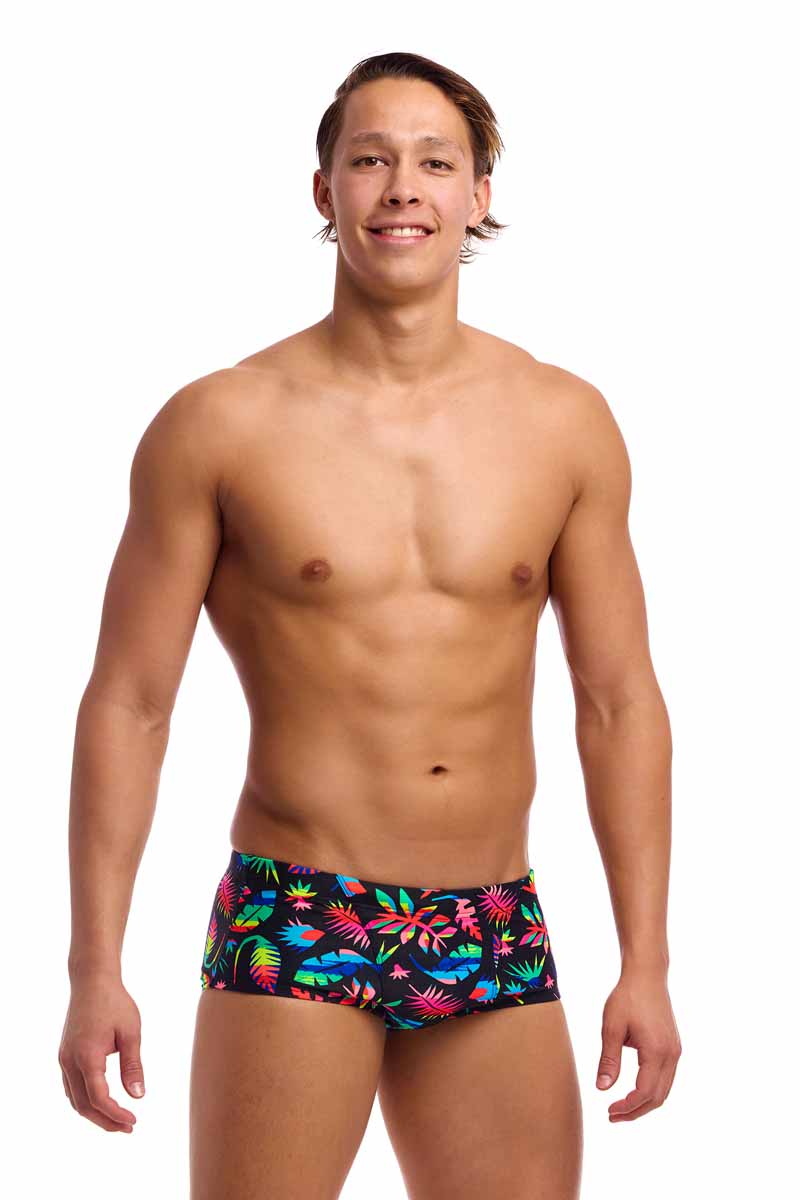 Funky Trunks Mens Lost Leaf Classic Trunk - Multi | Allens Of Kingsbury