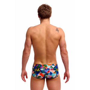 Funky Trunks Mens Palm Prism Classic Trunk - Multi | Allens Of Kingsbury