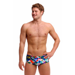 Funky Trunks Mens Palm Prism Classic Trunk - Multi | Allens Of Kingsbury