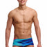 Funky Trunks Mens Storm At Sea Classic Trunk - Multi