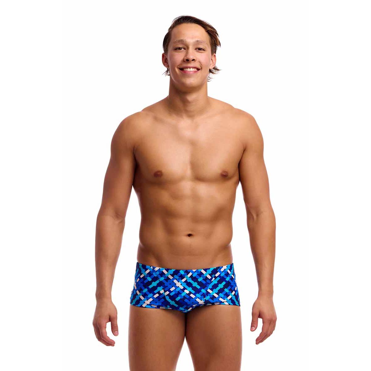 Funky Trunks Mens Under Over Classic Trunk - Multi | Allens Of Kingsbury