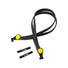 Hilco Vantage Junior Swim Goggle Headstrap & Nose Bridge Set - Black/Yellow