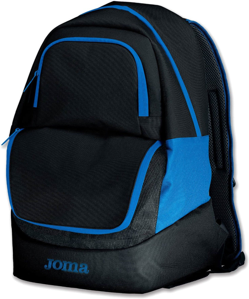 Joma Diamond II Backpack - Black/Blue | Allens Of Kingsbury