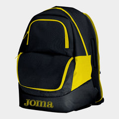 Joma Diamond II Backpack - Black/Yellow | Allens Of Kingsbury