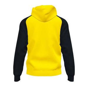 Joma Boys Academy IV Hoodie Jacket - Yellow/Black | Allens Of Kingsbury