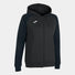 Joma Girls Academy IV Zip-Up Hoodie - Anthracite/Black