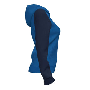 Joma Girls Academy IV Zip-Up Hoodie - Royal/Navy | Allens Of Kingsbury