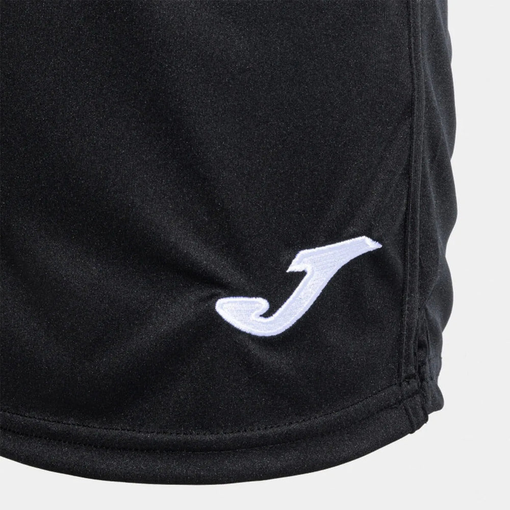 Black Joma Men’s Open III shorts for sports and casual wear, featuring a comfortable fit and breathable fabric.