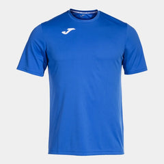Joma men's Combi T-shirt in royal blue, casual short-sleeve T-shirt with Joma branding, comfortable fit for everyday wear.
