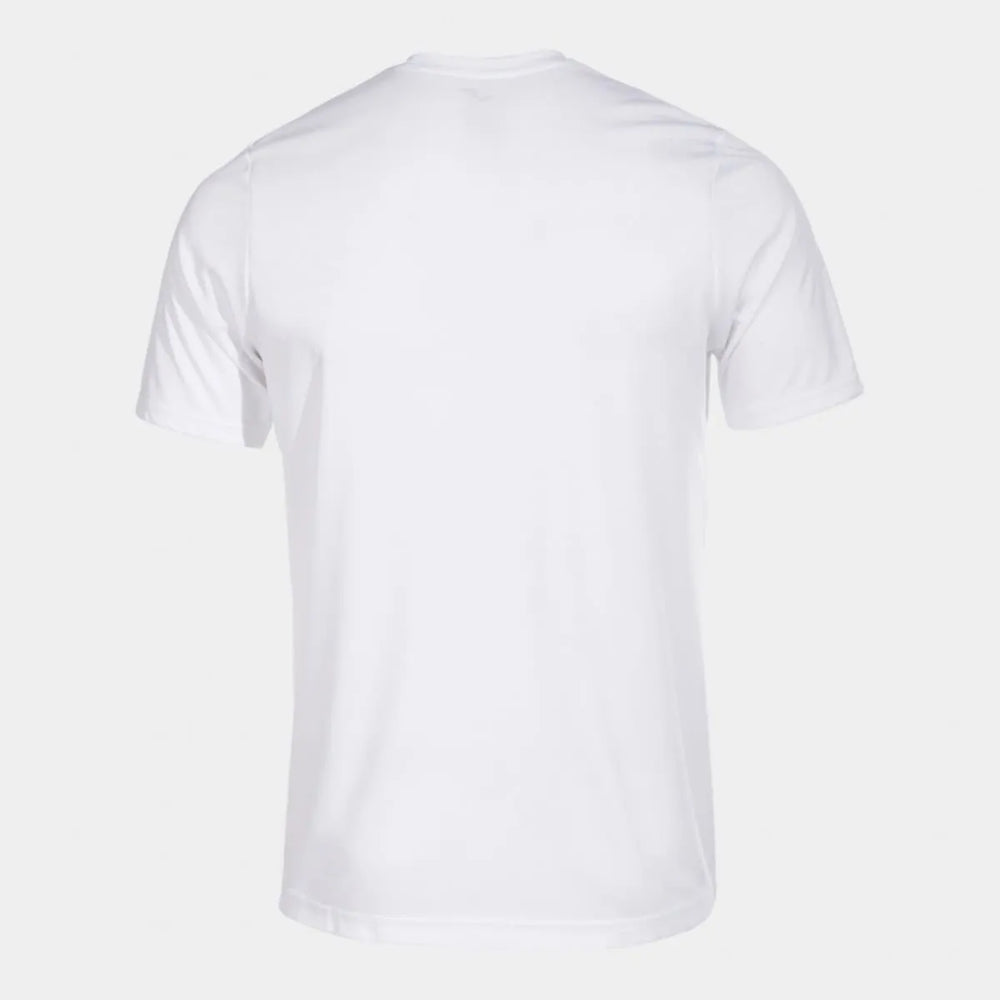 White Joma men's Combi T-shirt, casual short-sleeve cotton tee with Joma branding, suitable for sports and everyday wear.