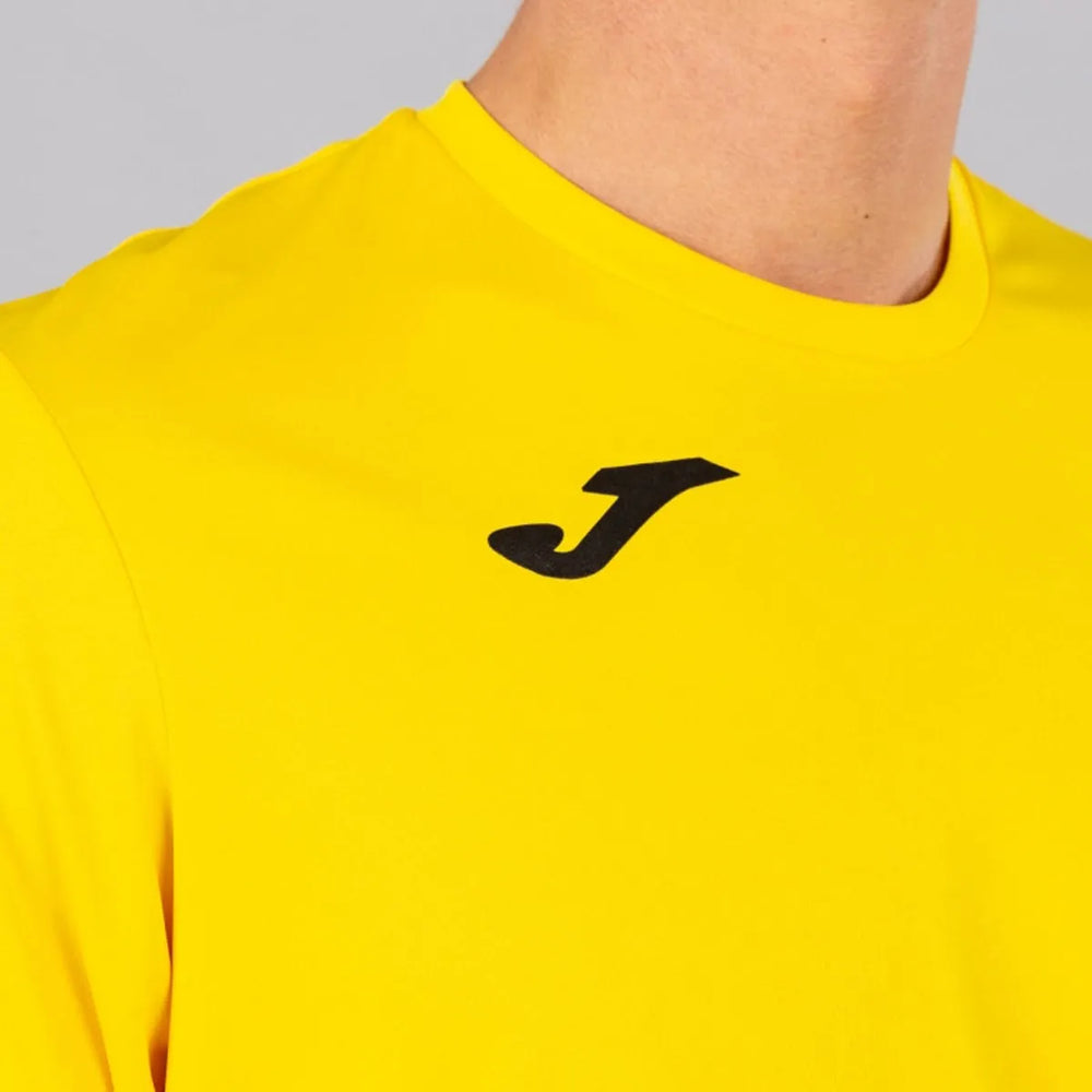 Joma Mens Combi T-Shirt - Yellow | Allens Of Kingsbury