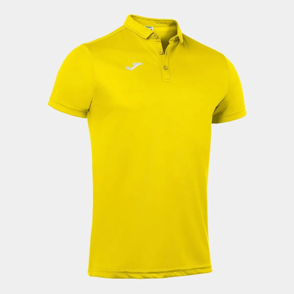 Joma Mens Hobby Polo Shirt - Yellow | Allens Of Kingsbury