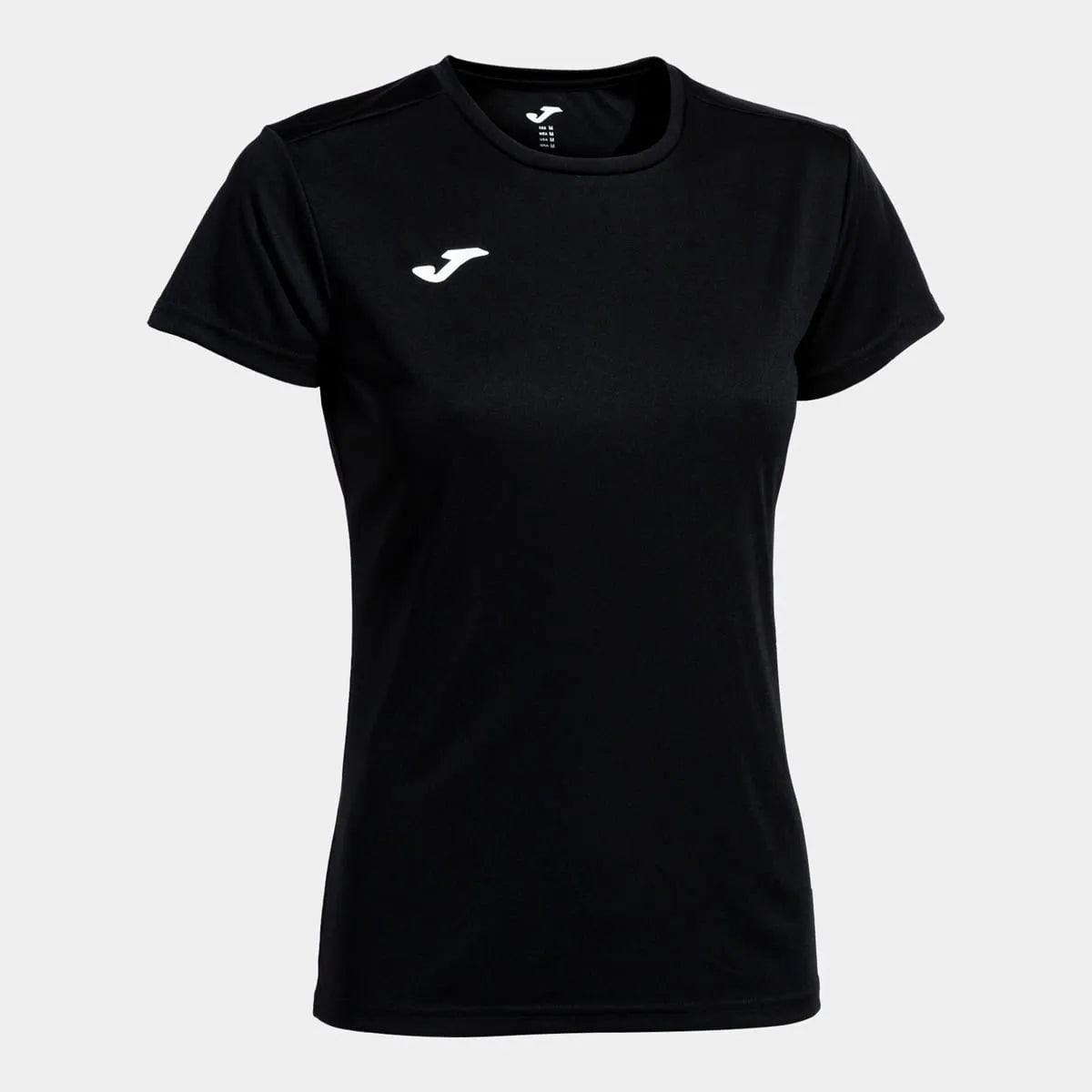 Black Joma women's Combi T-shirt, casual short-sleeve top with a comfortable fit and simple design, ideal for everyday wear.