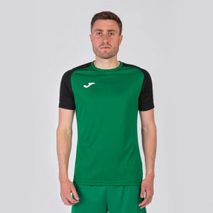 Joma Boys Academy IV T-Shirt - Green/Black | Allens Of Kingsbury