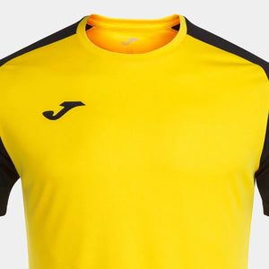 Joma Boys Academy IV T-Shirt - Yellow/Black | Allens Of Kingsbury