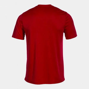Red Joma boys' Combi T-shirt, a casual short-sleeve T-shirt with a comfortable fit and stylish design for kids.