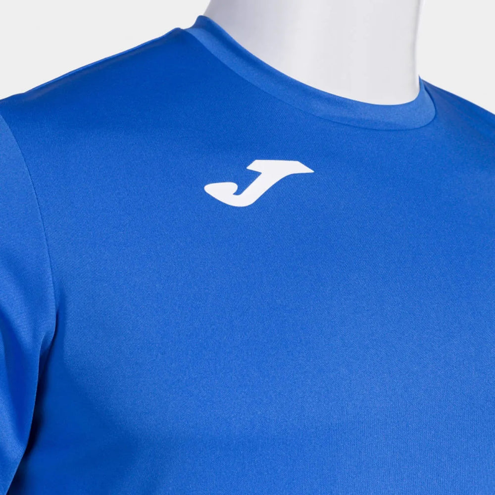 Joma boys' royal Combi T-shirt, casual short-sleeve shirt made of soft fabric with Joma branding and comfortable fit.