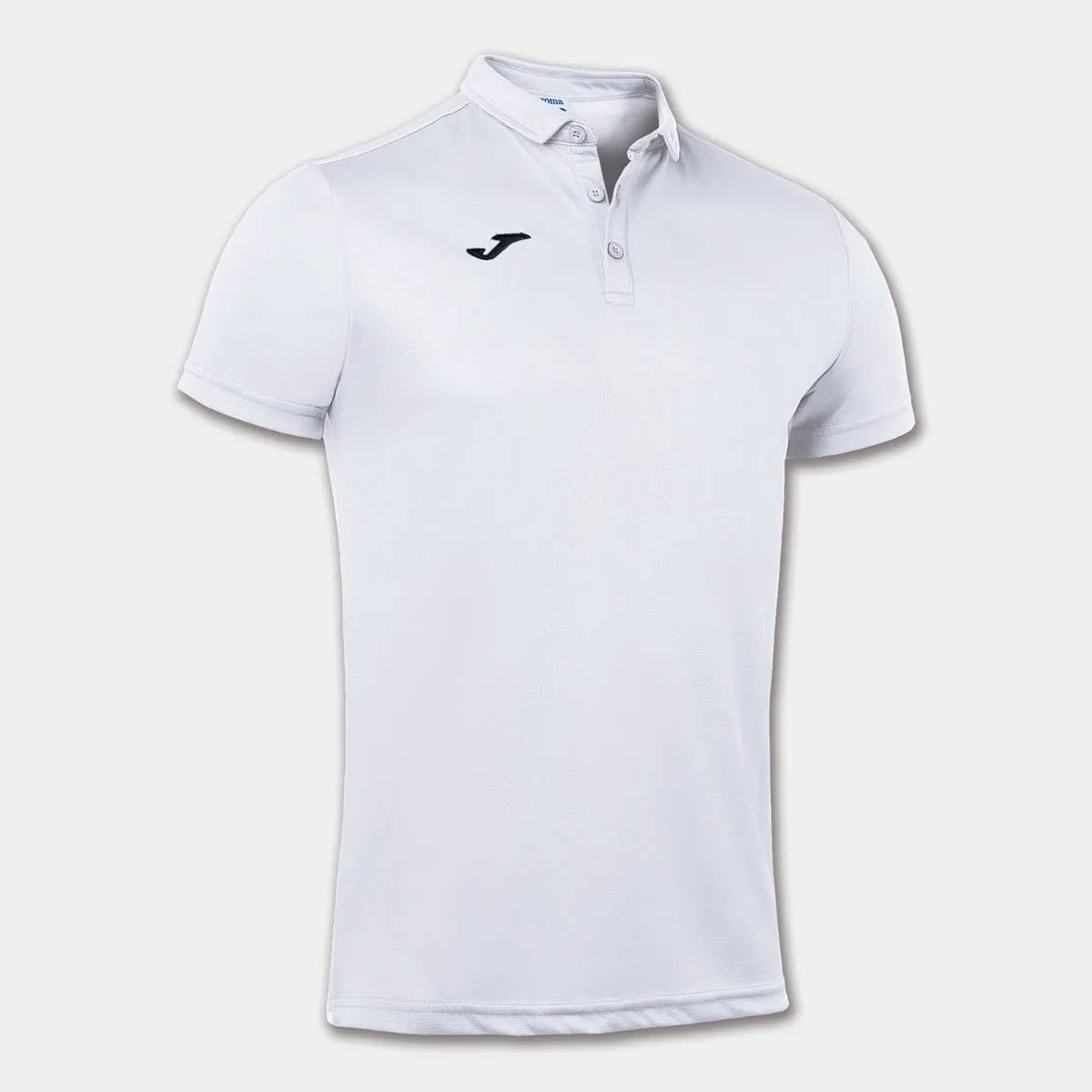 White Joma boys' Hobby Polo shirt, casual T-shirt and polo style, shown on a child in a natural setting.