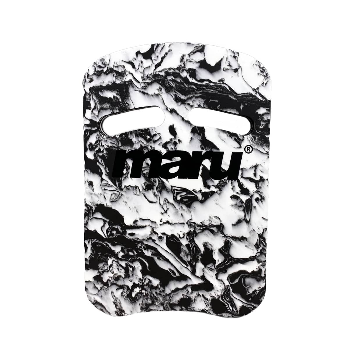 Maru Swirl Two Grip Fitness Kickboard - Black | Allens Of Kingsbury