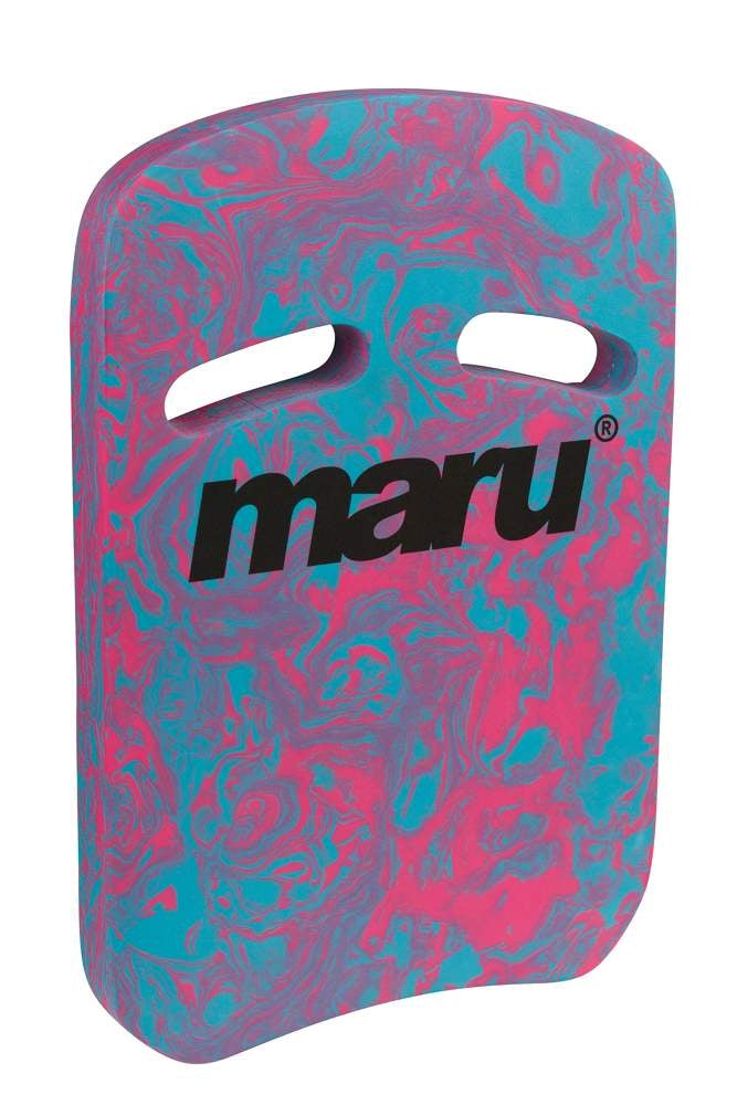 Maru Swirl Two Grip Fitness Kickboard - Pink/Blue | Allens Of Kingsbury
