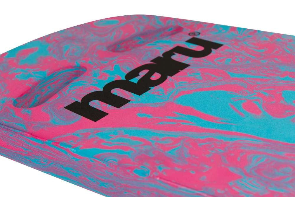 Maru Swirl Two Grip Fitness Kickboard - Pink/Blue | Allens Of Kingsbury