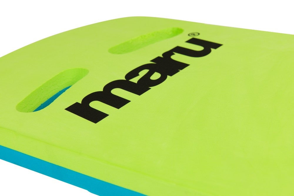 Maru Two Grip Fitness Kickboard - Green/Blue | Allens Of Kingsbury