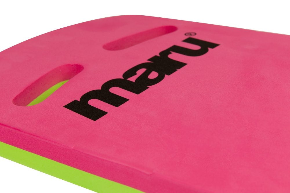 Maru Two Grip Fitness Kickboard - Pink/Green | Allens Of Kingsbury