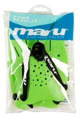 Maru Hand Paddle - Green | Allens Of Kingsbury